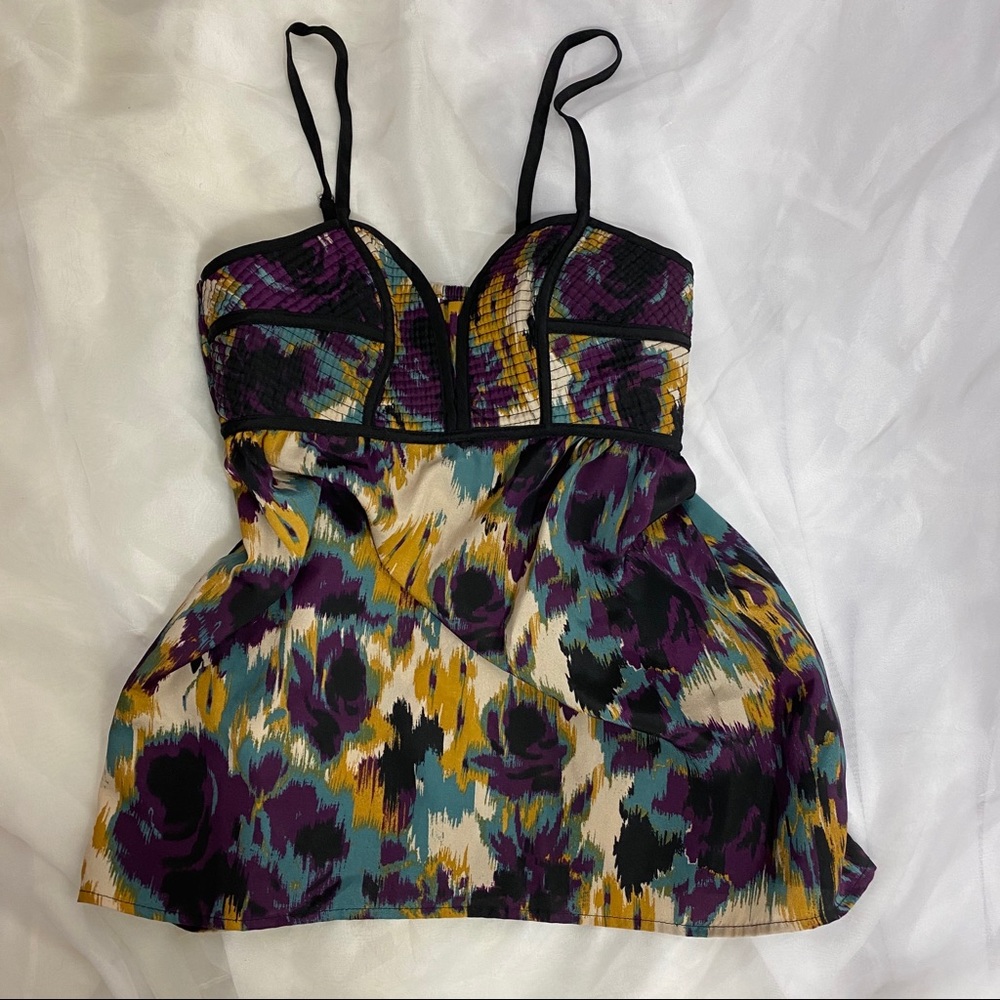 Xhilaration Multi-Color Tank Top